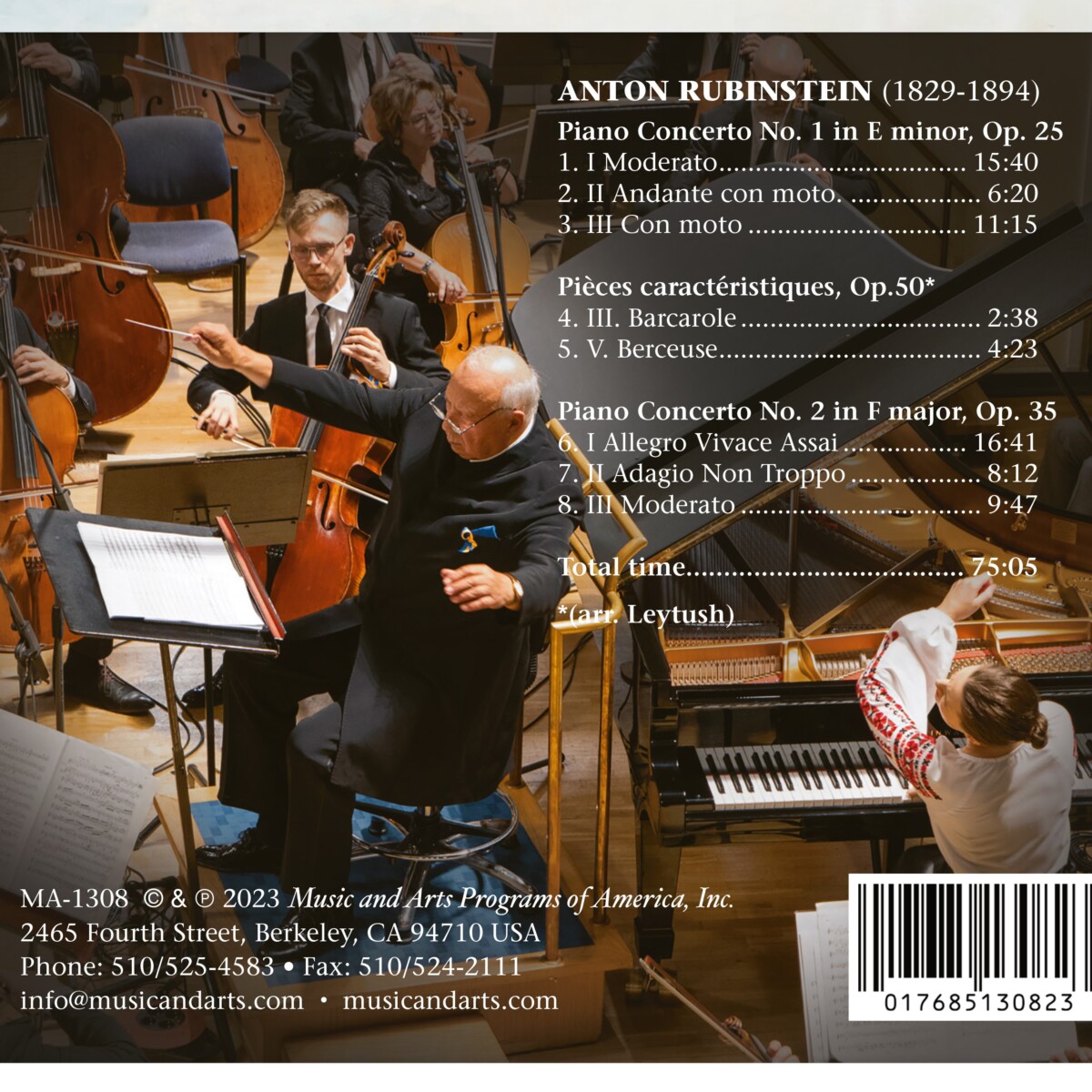 Rubinstein: Selected Pieces for Piano